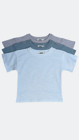 White Organic T-Shirt and Shorts Set