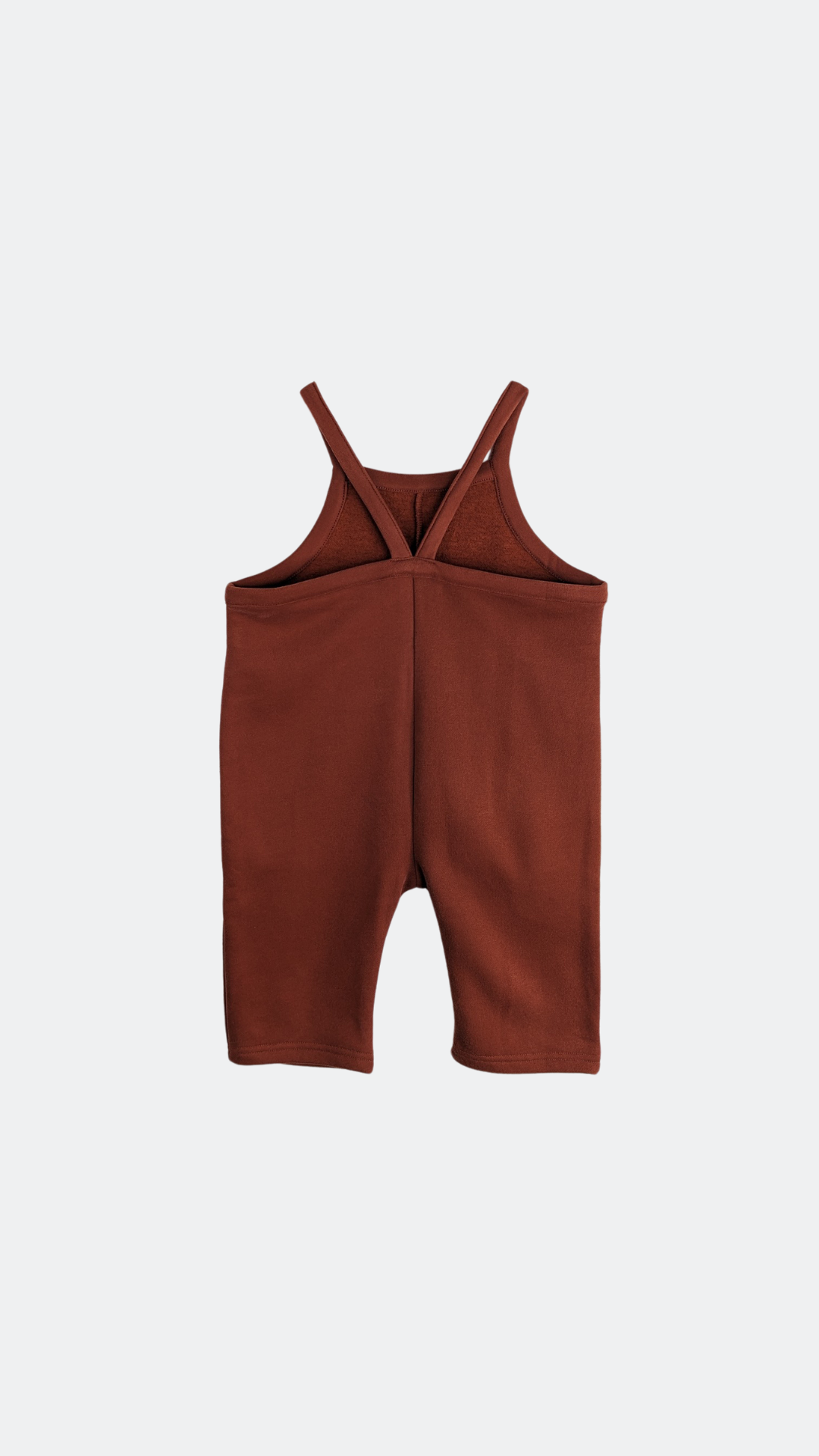 Rustic Terracotta Oversized Dungarees