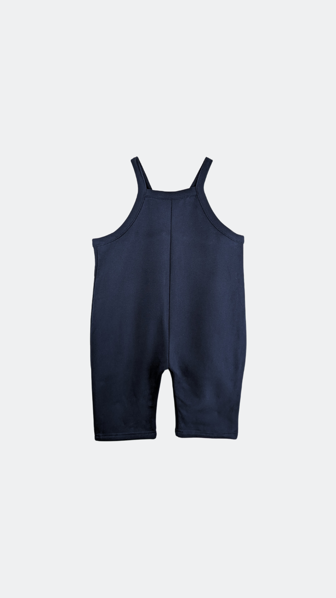 Steel Navy Oversized Dungarees