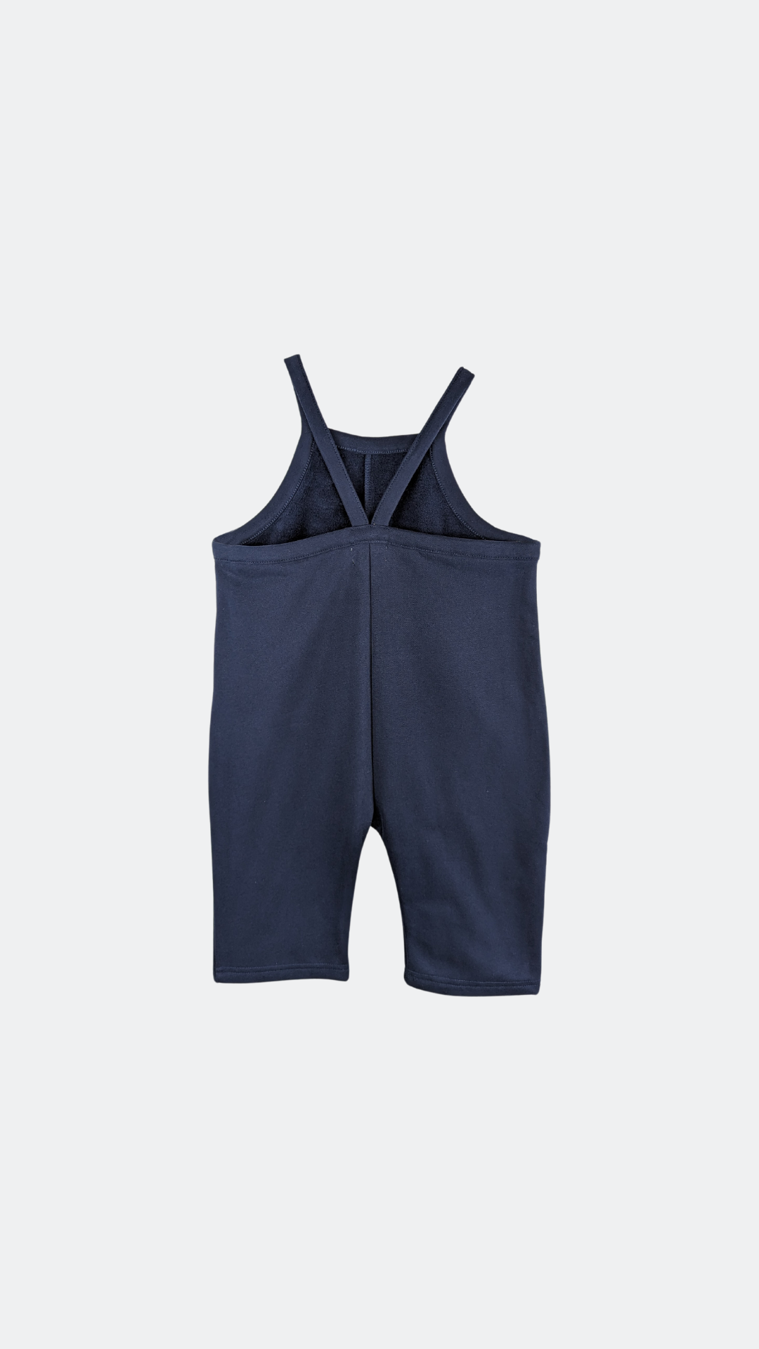 Steel Navy Oversized Dungarees