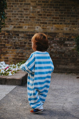 Frost Cotton Candy – Oversized Striped Cozy Bodysuit