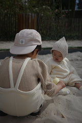 Ivory Bliss Oversized Dungarees