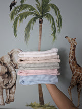 Organic Cotton Baby Blanket - White