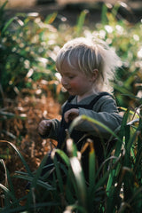 Steel Navy Oversized Dungarees