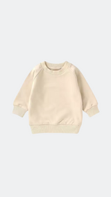 Cream Organic Cotton Sweater