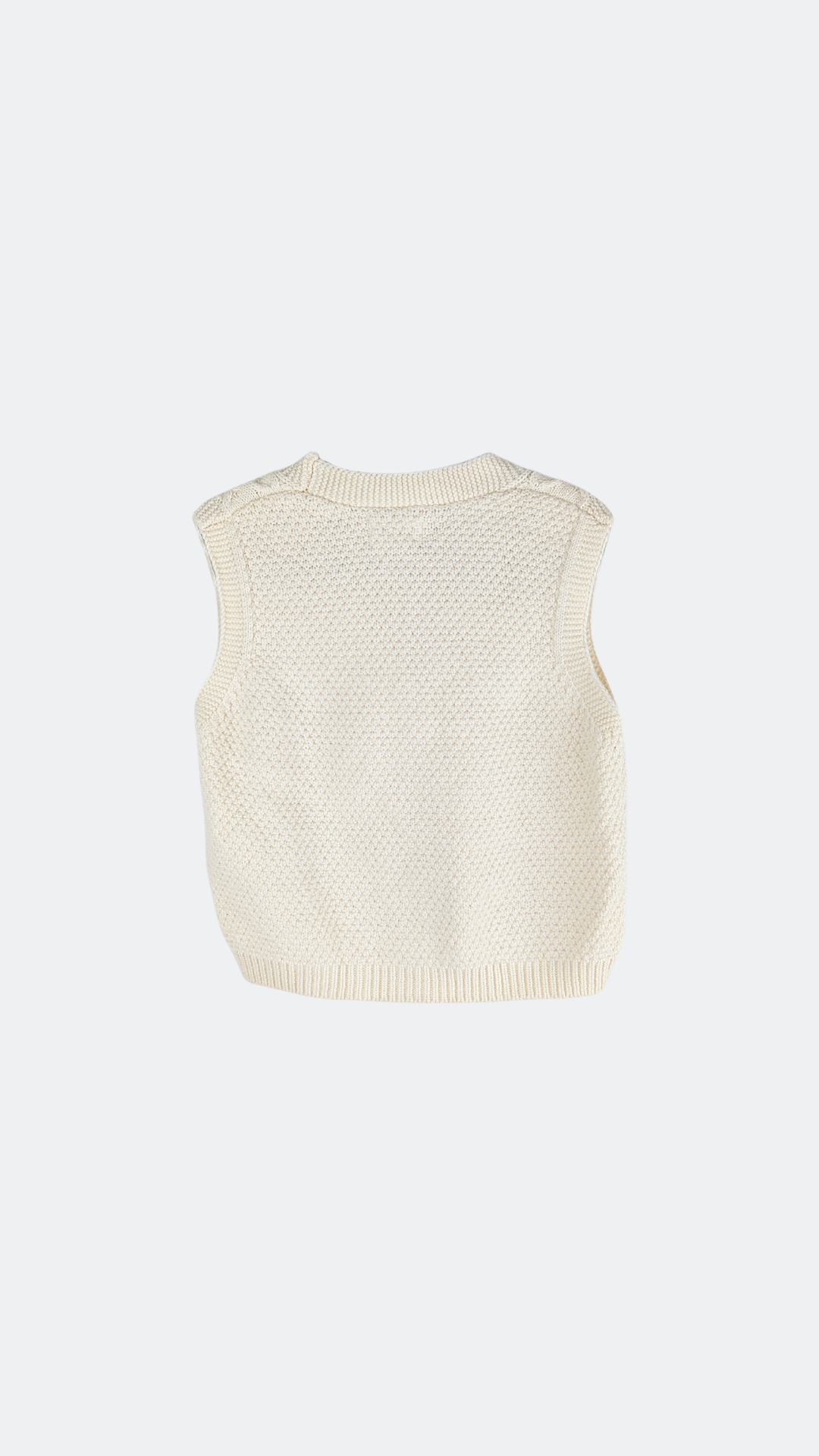 Knit Champagne Mist Vest