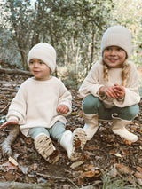 Cotton Sweater & Hat Set