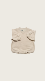 Dove Linen Terry Romper