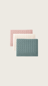 Organic Cotton Honeycomb Blankets