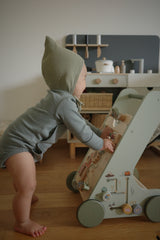 Basic Organic Cotton Romper - Green