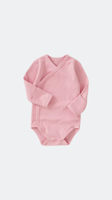 Basic Organic Cotton Romper - Pink