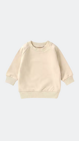 Cream Organic Cotton Sweater