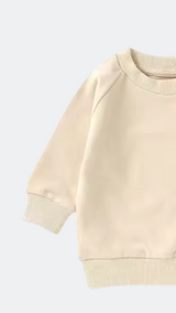 Cream Organic Cotton Sweater