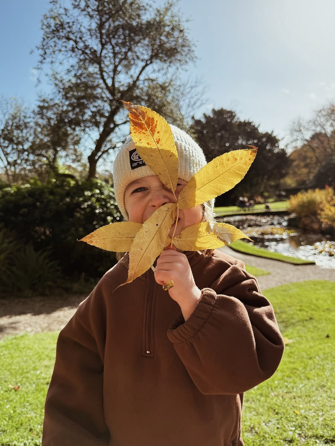 Fleece Tracksuit - Walnut