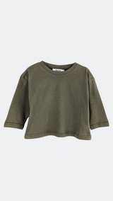 Woodland Green Long Sleeve Top