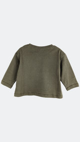 Woodland Green Long Sleeve Top