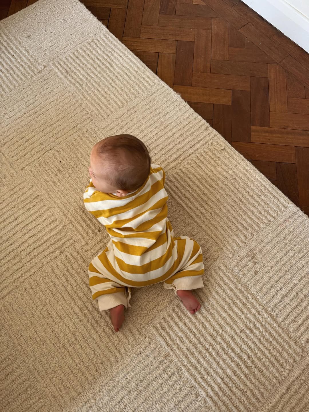 Mustard Oversized Cozy Bodysuit