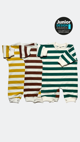 Oversized Cozy Bodysuit Bundle (Mustard + Chestnut + Green)