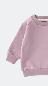 Lavender Organic Cotton Sweater