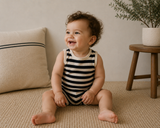 Ribbed Tank & Short Set – Noir