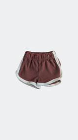 Terry Tank & Shorts Set – Brown