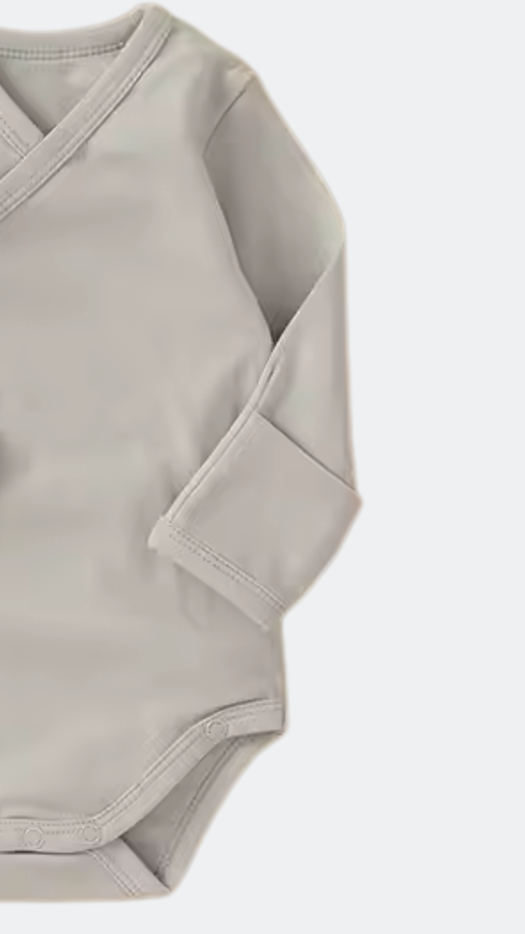 Basic Organic Cotton Romper - Taupe