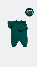 Winter Spruce – Oversized Striped Cozy Bodysuit