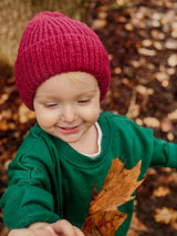 Winter Spruce – Oversized Striped Cozy Bodysuit