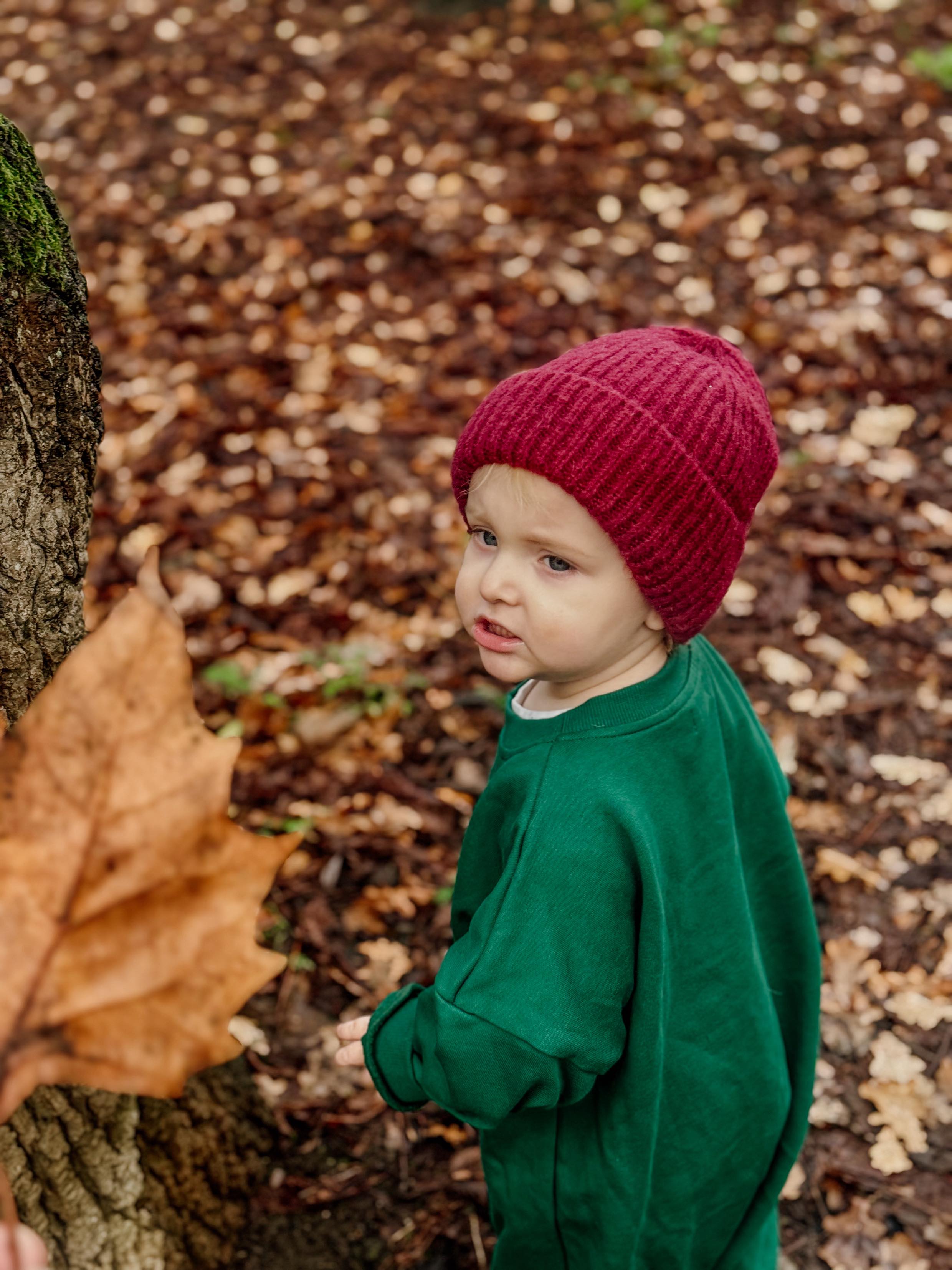 Winter Spruce – Oversized Striped Cozy Bodysuit