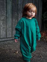 Winter Spruce – Oversized Striped Cozy Bodysuit